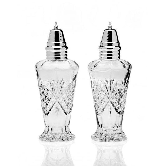 Godinger - Dublin Salt/pepper Set: Non Leaded Crystal