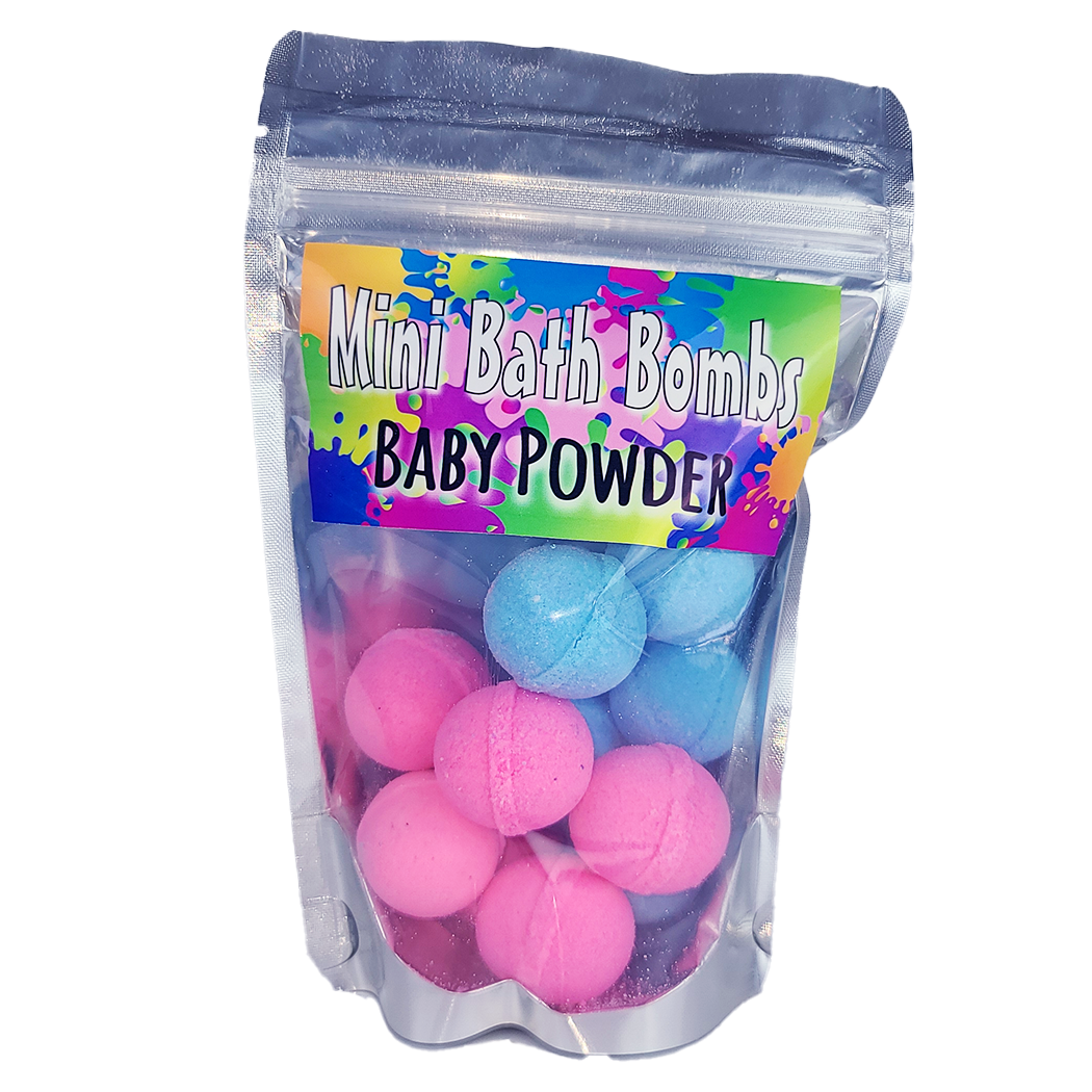 Old Town Soap Co. - Mini Bath Bombs -8 Scents that Kids of all ages LOVE