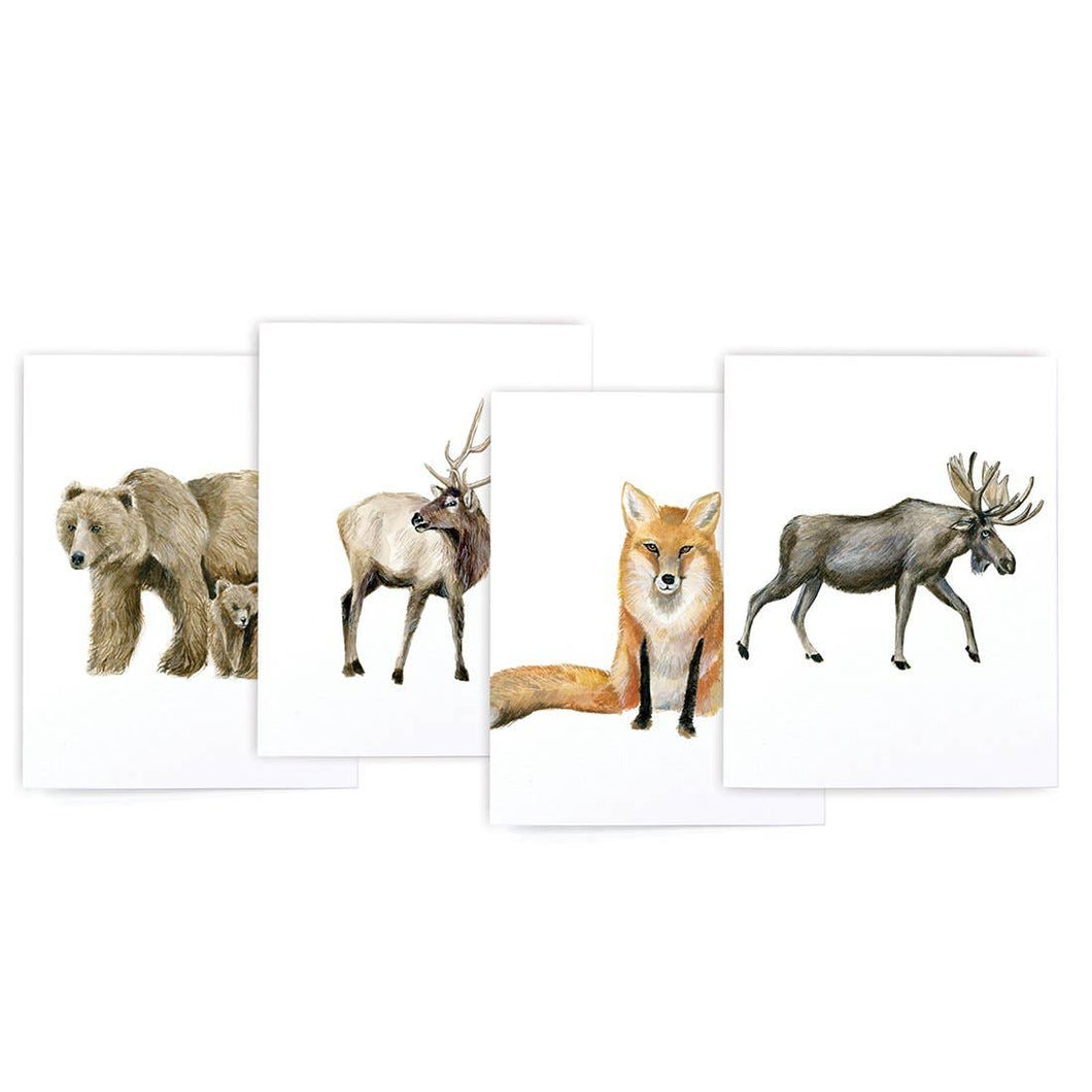Lana's Shop - Mountain Animal Variety Card Set