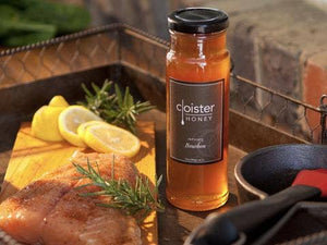 Cloister Honey - Bourbon Infused Honey: 12oz