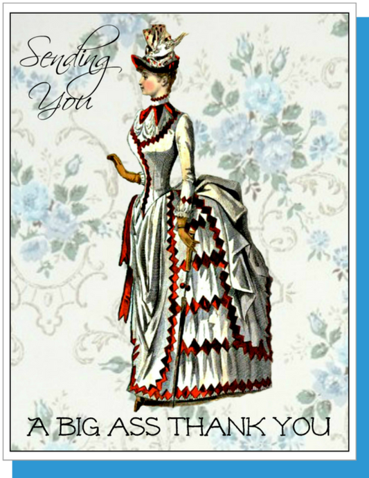 Ümlaut Brooklyn - Big Ass Thank You Card