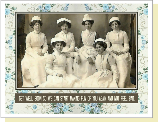 Ümlaut Brooklyn - Get Well Soon Card