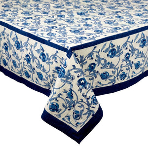 Granada Blue Tablecloth 71" x 106"
