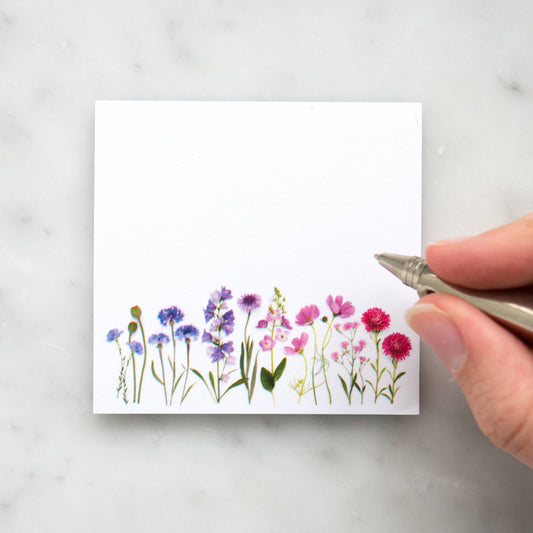 Sticky Notes - Summer Flower Rainbow