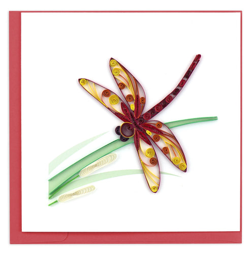 Quilling Card - Dragonfly