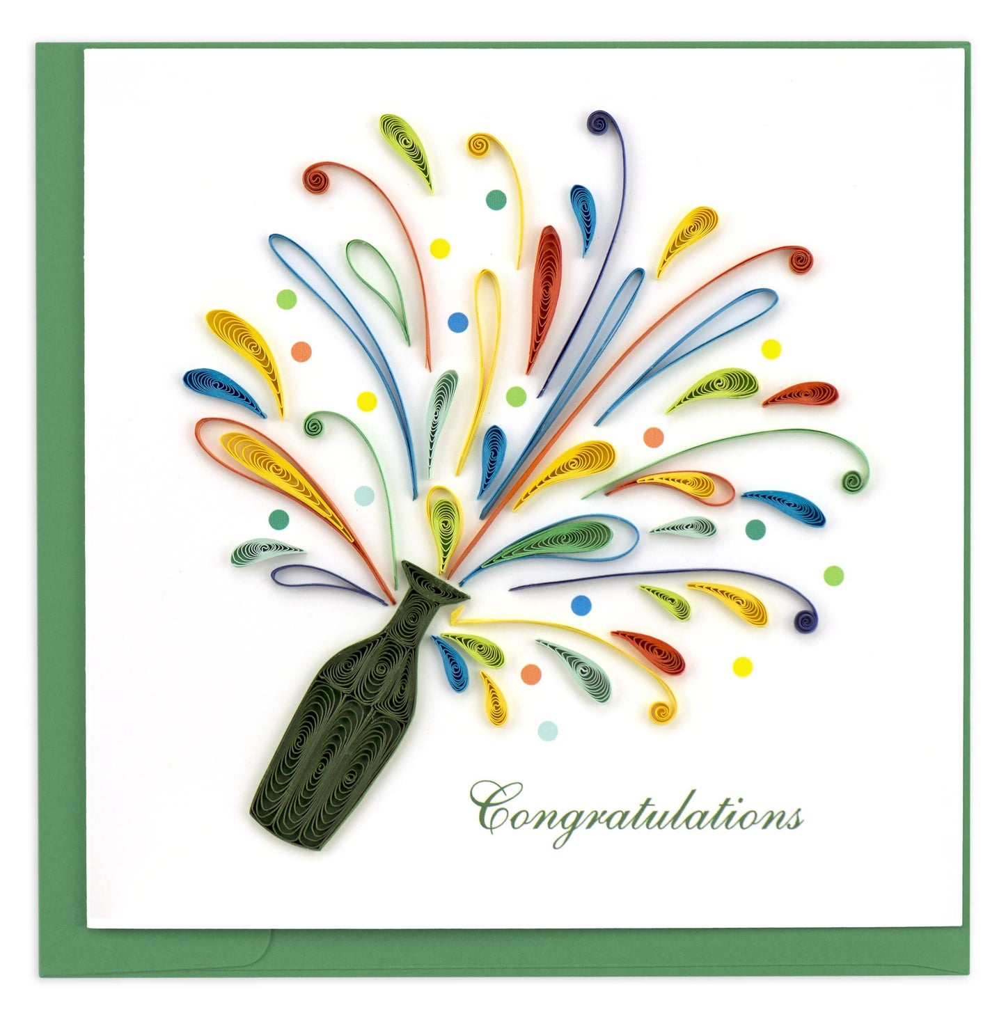 Quilling Card - Celebration Congrats