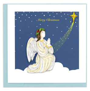 Quilling Card - Blessed Angel