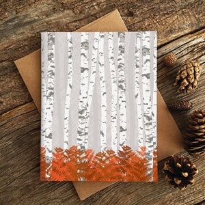 Birch Forest Blank Note Set