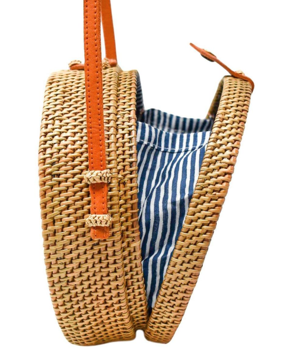 POPPY + SAGE - Camilla Bag: Nantucket Navy Stripe