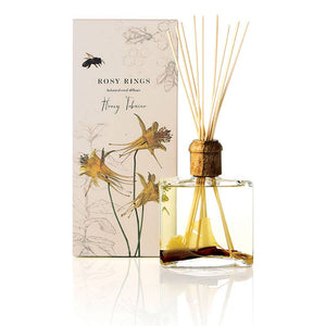 Rosy Rings - Honey Tobacco Botanical Reed Diffuser