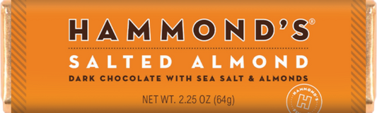 Hammond's Candies - Salted Almond Chocolate Bar  2.25oz