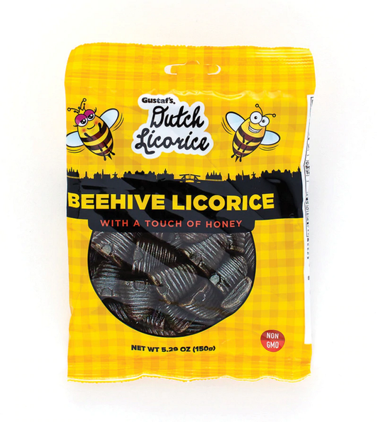 Candy Barn Express - Gustaf's Beehive Licorice - 12 Ct. / 5.29 Oz. Bag