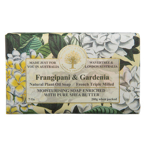 Wavertree & London - Wavertree & London Frangipani & Gardenia Natural Soap Bars