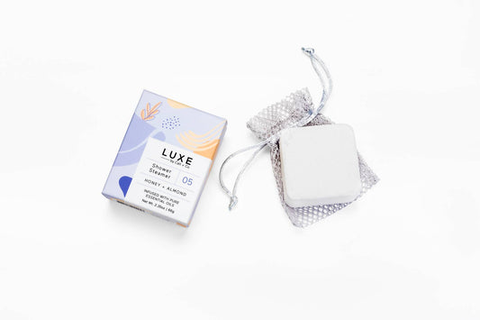 Cait + Co - NEW Luxe Honey + Almond Shower Steamer Fizzy Bomb