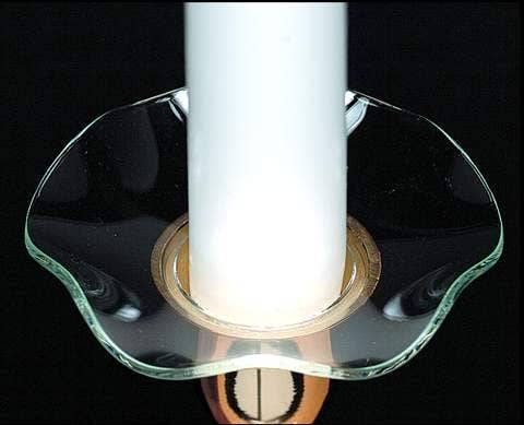 Biedermann & Sons - M1920 : Plain Glass Fluted Bobeche - Box of 12