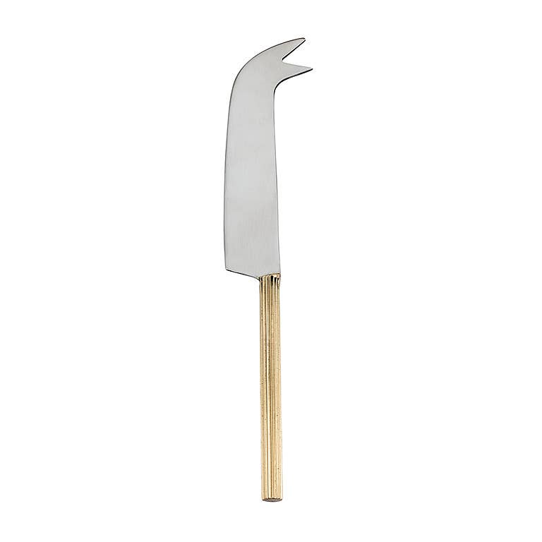 Rib Handle Cheese Knife-7.5"L