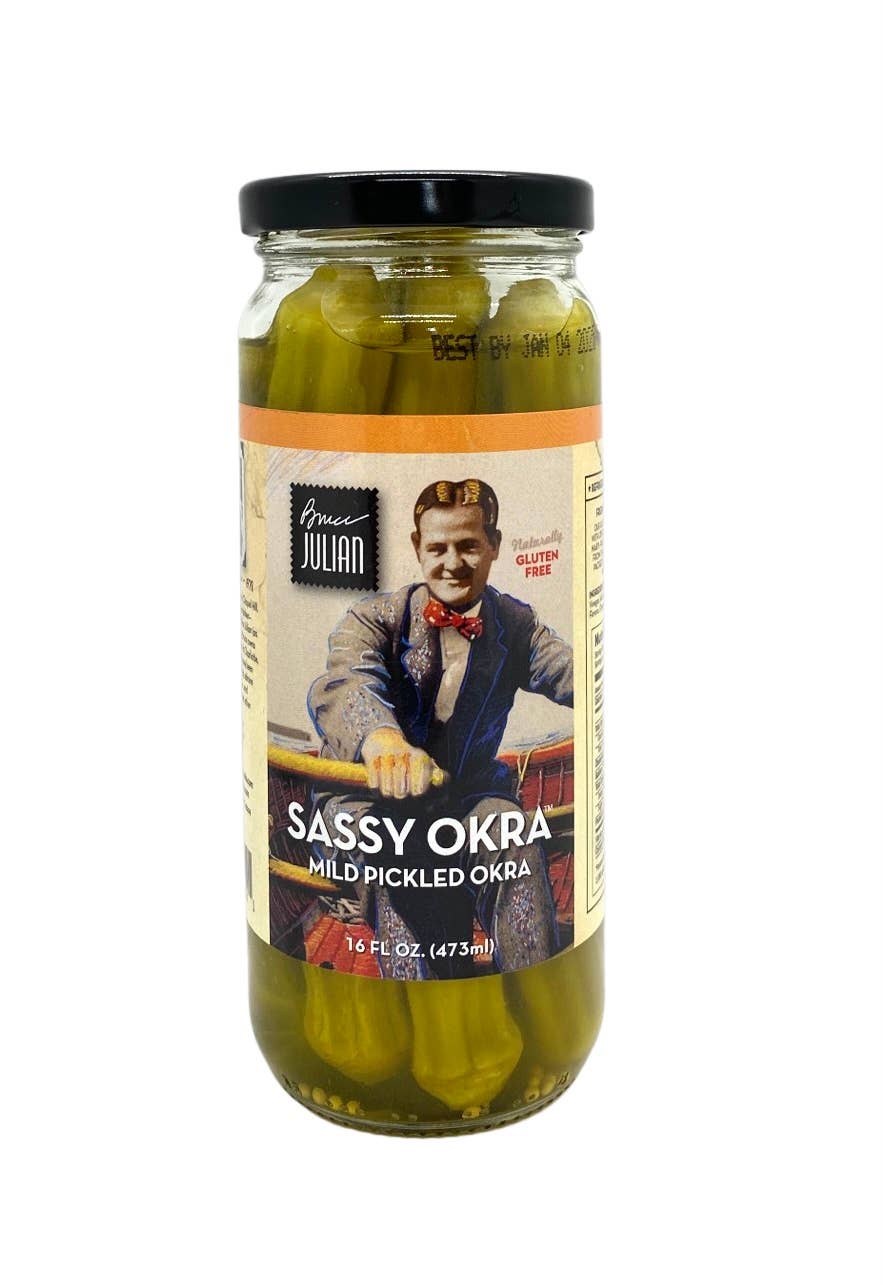 Bruce Julian Heritage Foods - Sassy Okra™ - 16 oz Jar