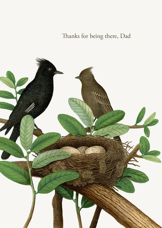 P. Flynn Design / Phun House - Thanks For Being There, Dad • 5x7 Greeting Card