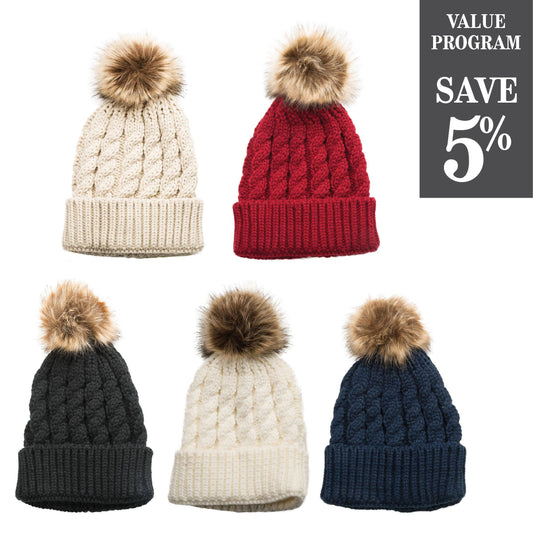 Top It Off - Emma Pom Pom Hat: Program-Save 5% -Fall 2022