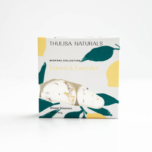 Thulisa Naturals | Bath + Body - Shower Steamers - Lavender and Lemon (Bespoke Collection)
