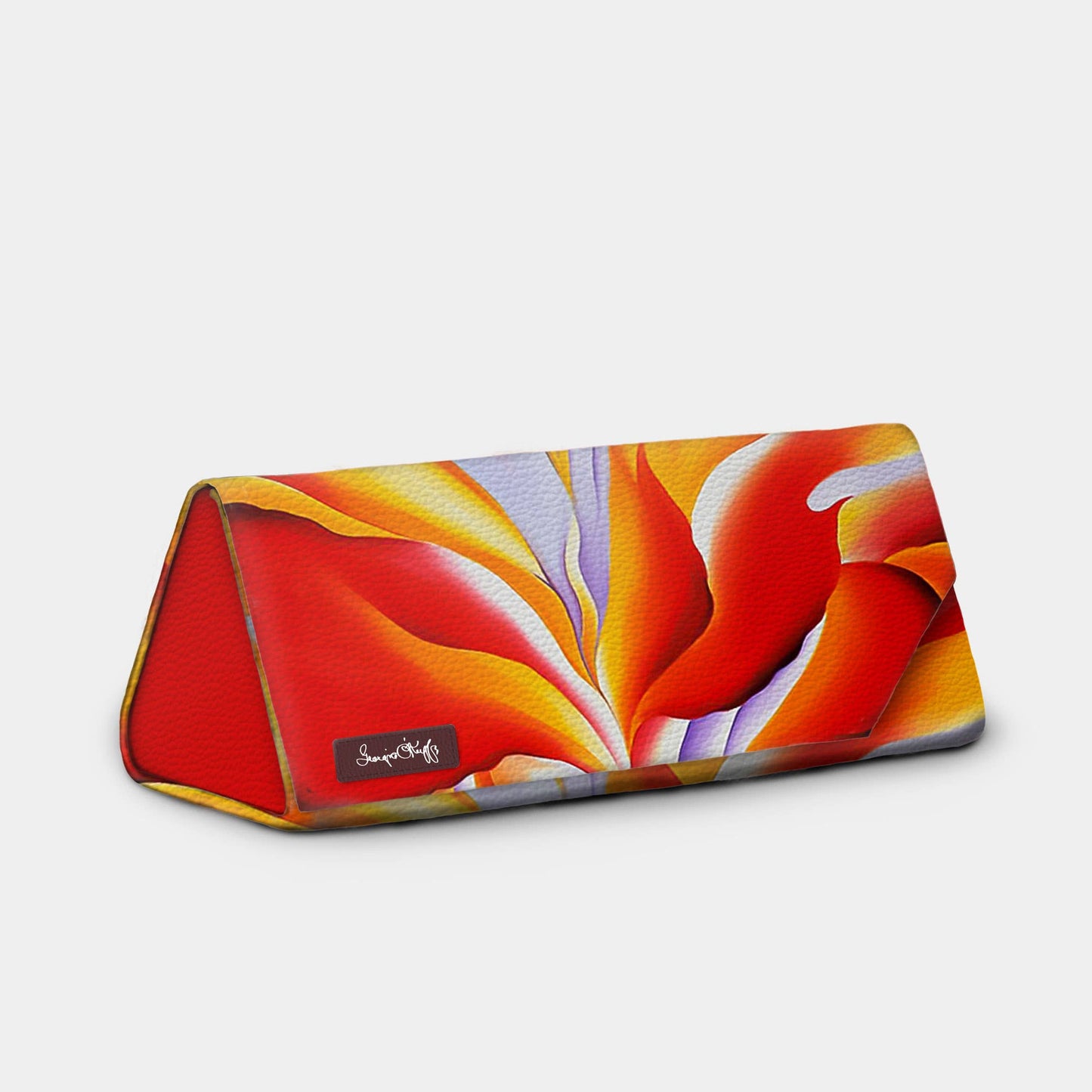 Monarque - Georgia O'Keeffe Red Canna - Sunglass Case