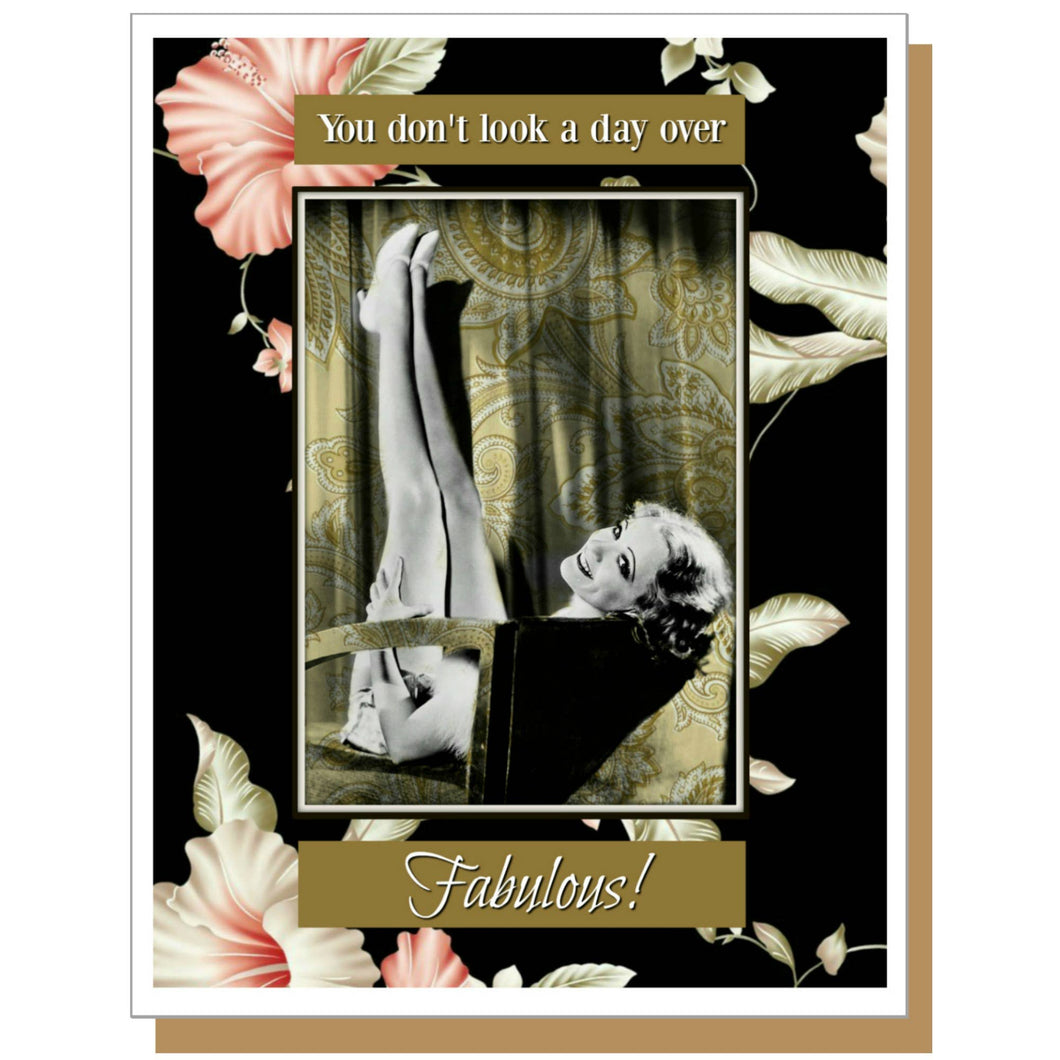 Ümlaut Brooklyn - Fabulous - Female Birthday Greeting Card