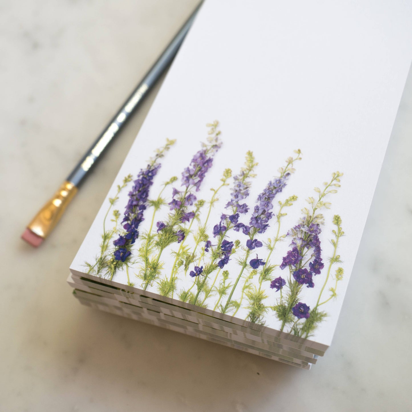 Notepad, Purple Larkspur