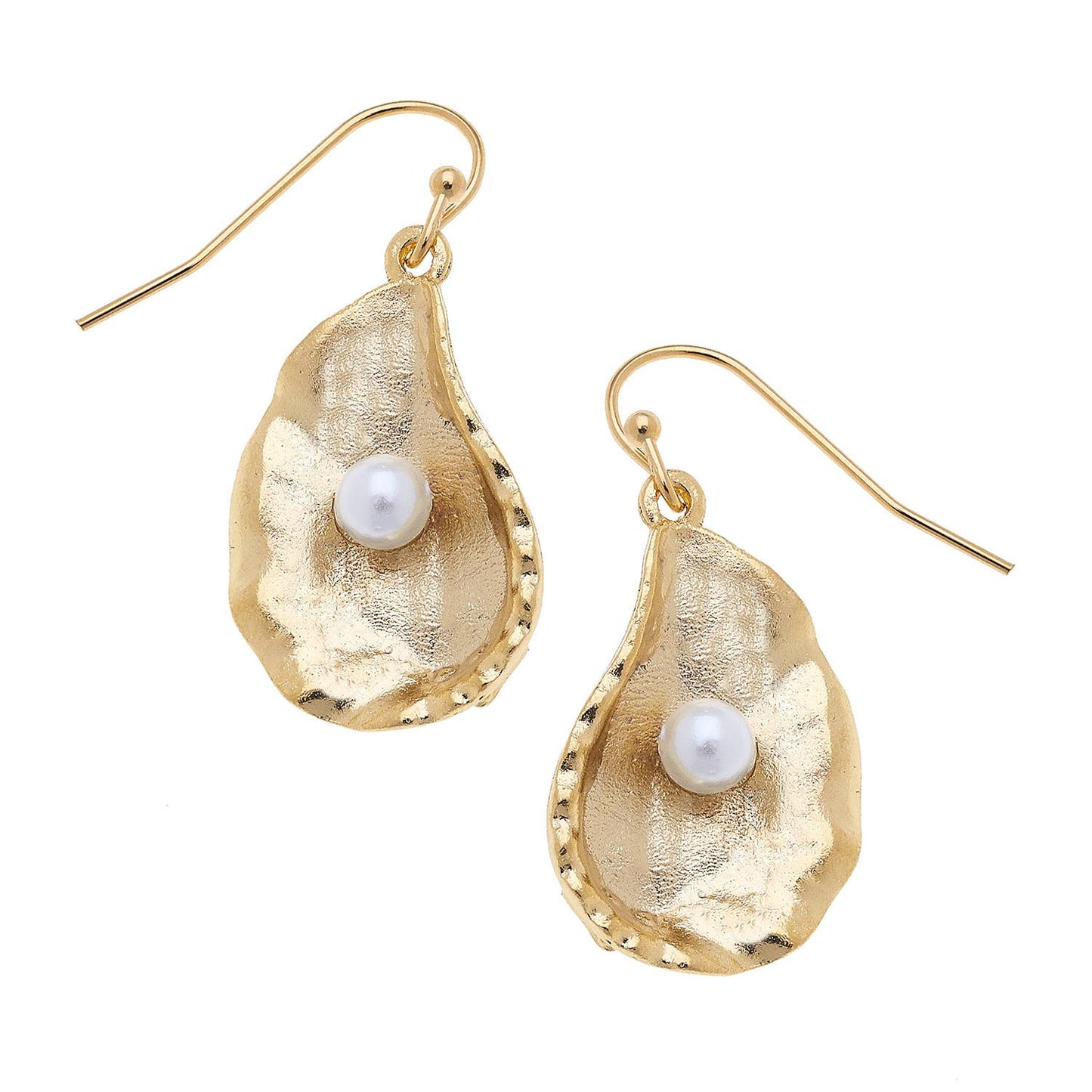 Susan Shaw - Oyster + Pearl Earrings