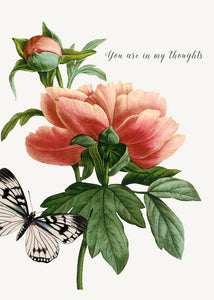 P. Flynn Design / Phun House - You are in my thoughts • 5x7 Greeting Card