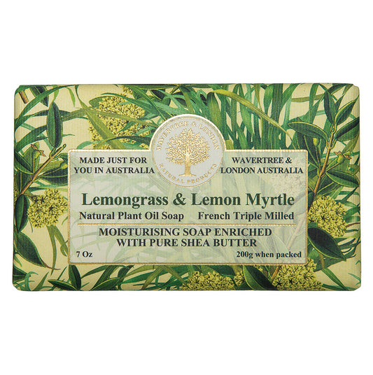 Wavertree & London - Wavertree & London Lemongrass/Lemon Myrtle  Soap Bars