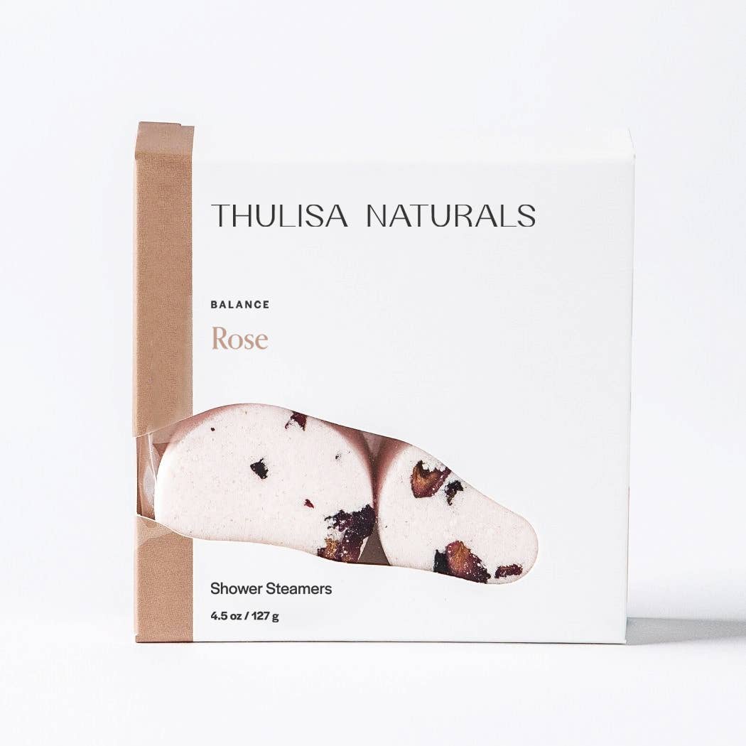 Thulisa Naturals | Bath + Body - Shower Steamers - Rose