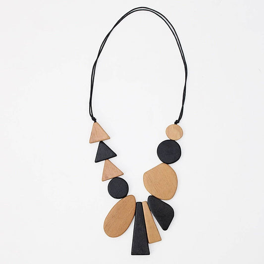 Sylca Designs - Tan Long Alexis Necklace