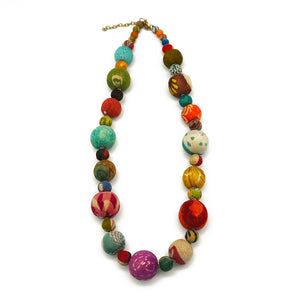 Anju Jewelry - Aasha Spaced Large Beads Necklace