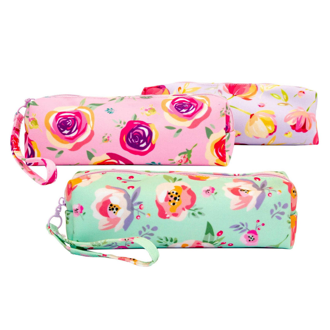 Pukka Pads North America - Blossom Pencil Case - assorted pack of 3