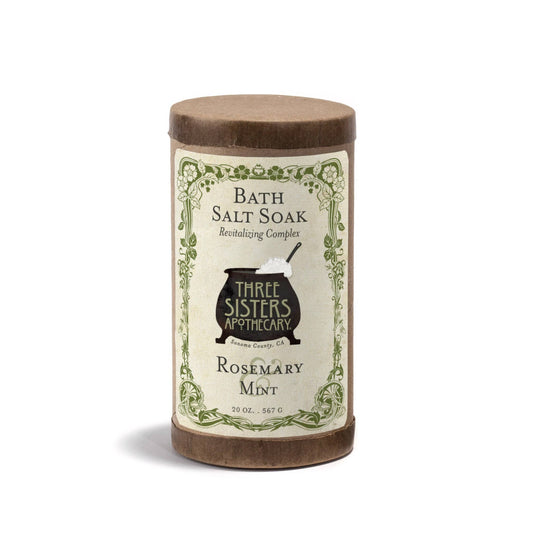 Three Sisters Apothecary - Bath Salt Soak Rosemary & Mint