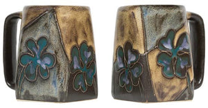 Galleyware - Mara Stoneware 4 Leaf Clover Square Mug