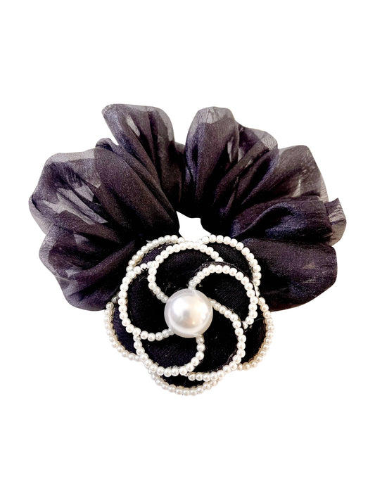 Gemelli - Stella Scrunchie: Black