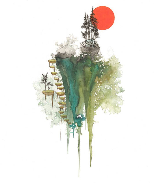 Melissa Moss Art - Wild Hearts - Greeting Card