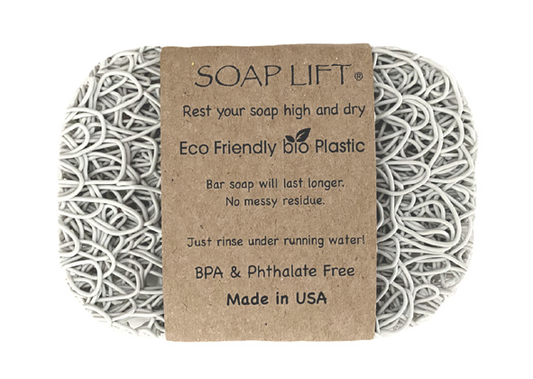 Soap Lift - The Original Soap Lift Soap Saver - Mist (NEW!! Light Gray)