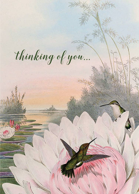 P. Flynn Design / Phun House - Thinking of you   Mini Enclosure Card (Copy)