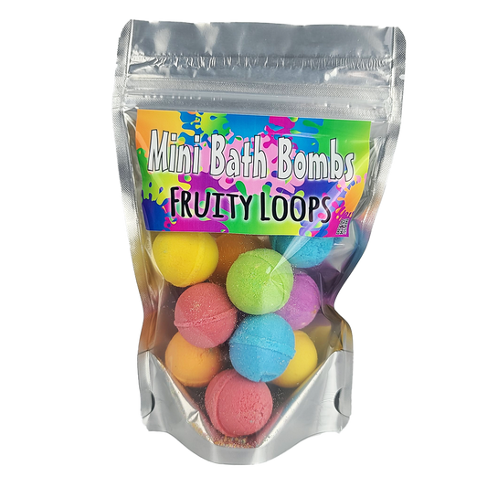 Old Town Soap Co. - Mini Bath Bombs -8 Scents that Kids of all ages LOVE