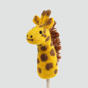 The Winding Road - Felt Finger Puppets - Giraffe Set of 6