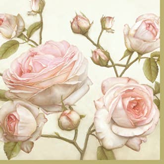 European Excellency - Lucy Roses Cocktail Paper Napkins