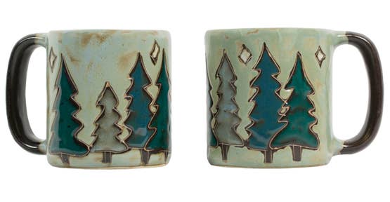 Galleyware - Mara Stoneware Pinetrees Mug