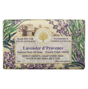 Wavertree & London - Wavertree & London Lavender D'Provence Luxury Soap Bars