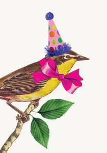 P. Flynn Design / Phun House - Birthday Bird • Mini Enclosure Card