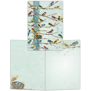 Crown Point Graphics - Community Birds - Boxed Note Cards Box of 15
