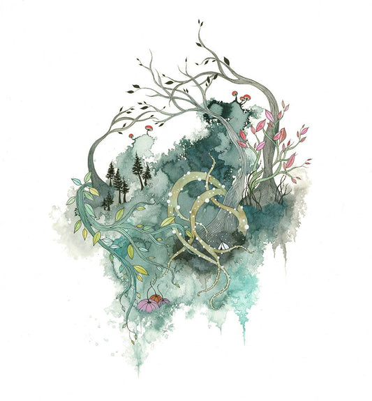 Melissa Moss Art - Sweet Dreams Are Made Of This - Greeting Card