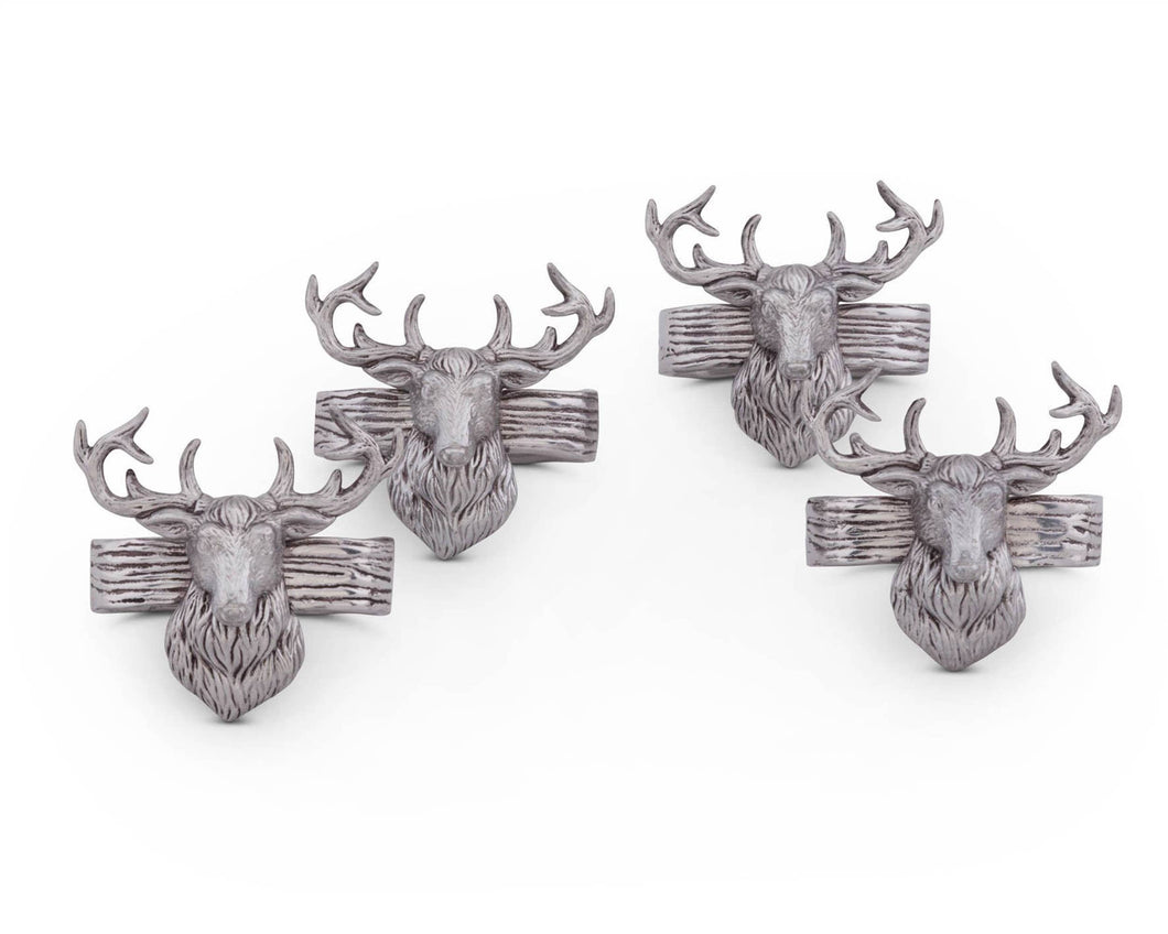 Arthur Court - Elk Head Napkin Rings