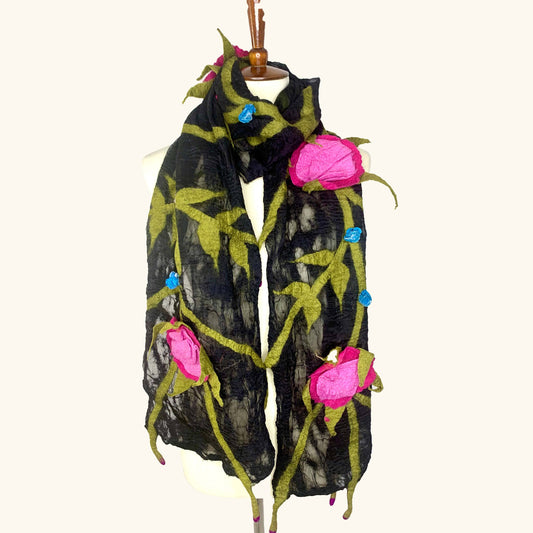 Rose Vine Scarf